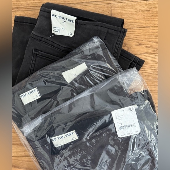 Free People Gummy Denim Penny Flare Jeans - Picture 8 of 9